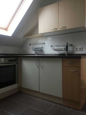 Möblierte 1-Zimmer Wohnung im 2. OG in Waghäusel/Wiesental (Dachgeschoss)