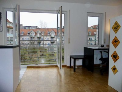 Bezugsfreies 1-Zimmer-Apartment in Freiburg Altstadt-Ring - ruhig, zentral, mit TG-Stellplatz