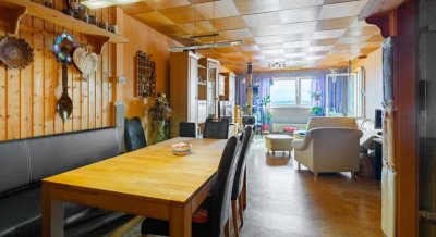 Helle 4-Zimmer-Wohnung mit Loggia und tollem Weitblick in zentraler Lage von Langen!