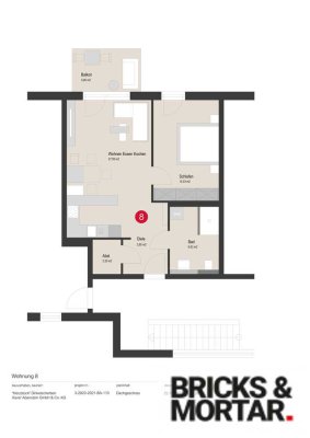 Erstbezug der cleveren 2 Zimmer Neubauwohnung im Dachgeschoss im HERZSTÜCK