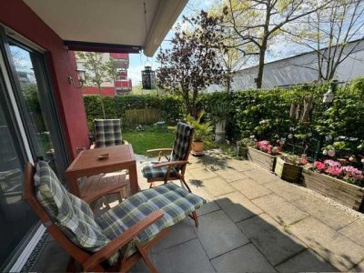 Hier passt alles. Hervorragend geschnittene Gartenwohnung in Superlage