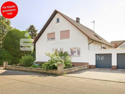 Familienfreundliches Zweifamilienhaus mit Doppelgarage in ruhiger Lage