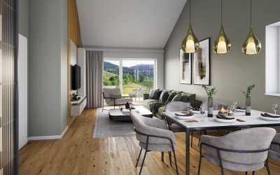 Wohnen und Vermieten: Das perfekte Wohnbauprojekt für Familien und Gäste. Möglichkeit zum Ausbau einer Galerie .