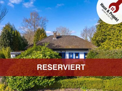 Charmanter Bungalow mit Entwicklungsmöglichkeiten – Barrierefreies Wohnen