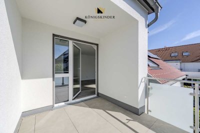 Helle 4-Zi.-Maisonette mit Balkon, 2 Bädern