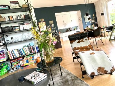 Idyll für Kleinfamilie: Exklusive 3-Raum-EG-Wohnung mit gehobener Küche und schönem Sonnengarten
