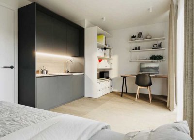 Möbliertes Apartment für Studentinnen und Auszubildende – Erstbezug