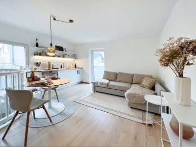 2,5-Zimmer-Maisonette mit Balkon – Tiny-House-Feeling in Maxglan