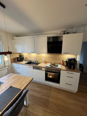 Moderne, helle 3-Zimmer-Wohnung mit Gartenmitbenutzung in Hammersbach-Marköbel