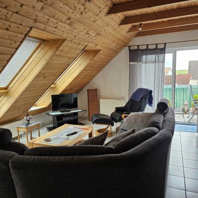 Aparte 3 Zimmerwohnung mit sonnigen Balkon in ruhiger Ebersheimer Lage