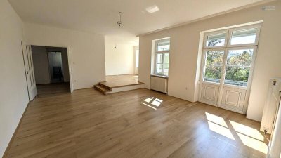 CHARMANTE ETAGE IM OBERGESCHOSS EINES ZWEIFAMILIENHAUSES TERRASSE &amp; GROSSER GARTEN - DOGS WELCOME