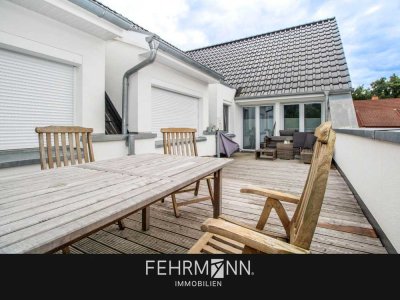 Erstklassige und lichtdurchflutete Obergeschosswohnung in Meppen - Zur Miete!