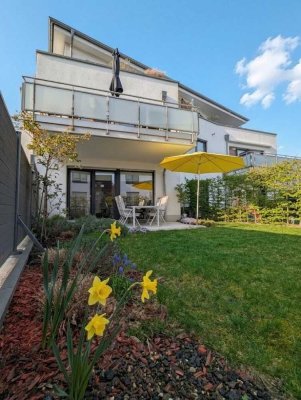 Provisionsfrei: Neuwertige 4-Zimmer-Gartenwohnung (Bj. 2019) am Ehrenberg