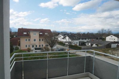 Erstbezug: 2-Zimmer-Wohnung mit Balkon und Bergblick in Bad Aibling