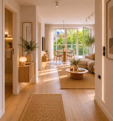 2-Zimmer-Wohnung in Kiel Neubau Erstbezug KFW 40