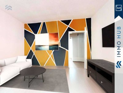 ++ RESERVIERT 4,13 % Bruttorendite: Vermietete 2RW mit Balkon und Stellplatz ++