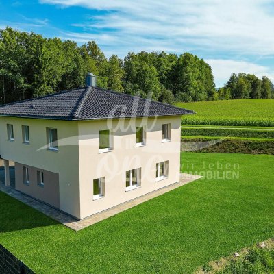 Erstbezug: Neubau-Einfamilienhaus mit großem Grundstück und Doppelcarport im Bezirk Völkermarkt