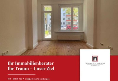 WOHNWERTE HAMBURG - Fantastische 2,5-Zimmer Wohnung mit eigener Terrasse!