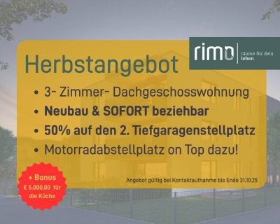 Exklusives Angebot: 3-Zimmer-Dachgeschosswohnung / Top 7