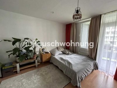 Tauschwohnung: Helle 1-Zimmerwohnung in Köln Zollstock mit großem Balkon