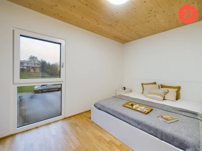 *AUGARTEN* förderungswürdiges Reihenhaus mit 4- Zimmer Terrasse und Garten - Holzriegelbauweise