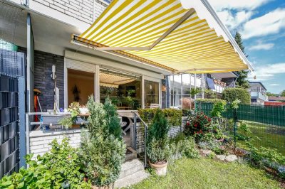 Zwischen Zentrum und Elbsee: 2-Zimmer-Gartenwohnung in begehrter Lage von Hilden