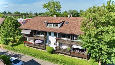 Attraktive 2-Zimmer-Wohnung in naturnaher Lage von Rosenheim!