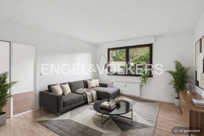 Schöne Zweieinhalb-Zimmer-Wohnung in Sachsenhausen