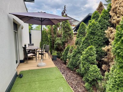 Zwei-Zimmer-Wohnung mit großzügiger Gartenterrasse in Ruhelage