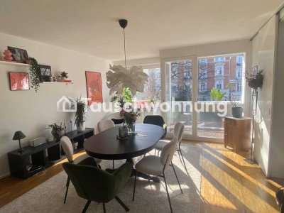 Tauschwohnung: Schöne, helle 3-Zimmer-Wohnung in Harvestehude!