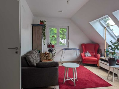 Kleine DG-Wohnung für Gartenliebhaber