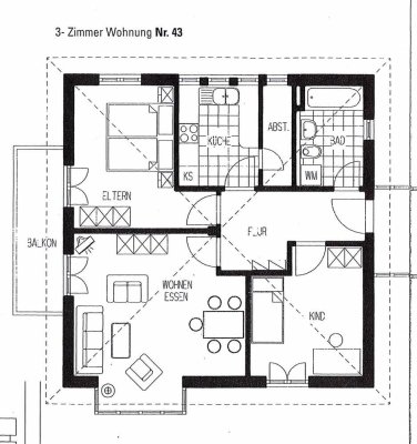 3 ZKB Wohnpark "Nottlebener Weg"