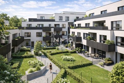 Provisionsfrei: Penthouse-Feeling! 3-Zimmer Wohnung mit gigantischer Sonnenterrasse