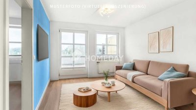 Willkommen in Ihrem neuen Zuhause – charmante Etagenwohnung mit herrlicher Dachterrasse