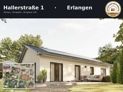 Erlangen: Neubau Bungalow | Komplettpreis inkl. Grundstück & Baunebenkosten