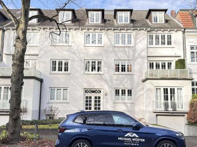 Alsternahes Wohnen mit Garten - großzügige 3,5-Zimmer-Wohnung in Eilbek