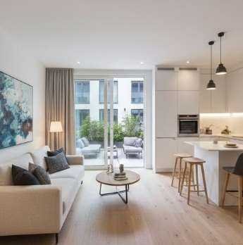 Möbliertes 1 Zimmer Apartment mit großer privater Terasse