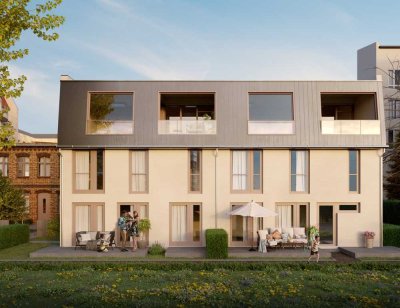 SPECIAL OFFER: ERSTBEZUG im EIGENEN TOWNHOUSE: 4-Zi, 3 Etagen, TERRASSE + GARTEN