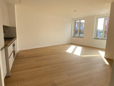 Moderne 2-Zimmer-Wohnung mit Einbauküche & großer Loggia im Vitalquartier am Seelhorster Forst