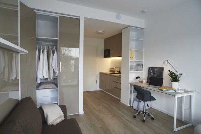 Möblierte Wohnung mit Balkon