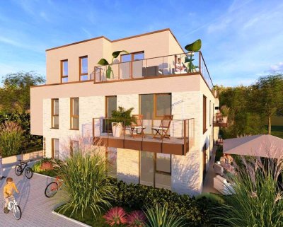 Mediterraner Flair! 105m²- Traumwohnung mit großem Garten in Münster.