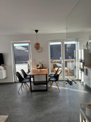 Exklusive 2-Zimmer Penthouse-Wohnung mit Balkon in Rhede