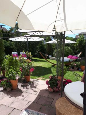 Charmantes freistehendes Einfamilienhaus, Bestlage Unterhaching, großer Garten, DG als ELWhg möglich