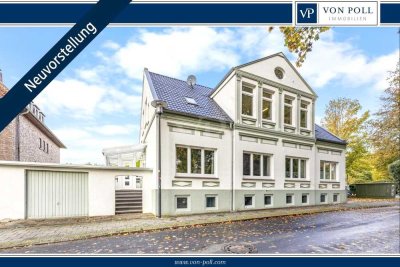 Stilvolle Stadtvilla in bester Lage von Jever mit drei genehmigten Ferienwohnungen