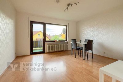 Kompaktes 2 - Zimmer Wohnung mit Balkon und Stellplatz zu vermieten!
