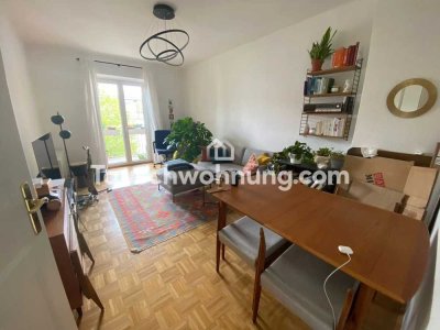 Tauschwohnung: Tausche 2ZKB mit 2 Balkonen gegen 2 kleinere Wohnungen