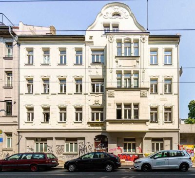 Charmante 3-Zimmer Wohnung mit Terrasse, Garten und Einbauküche nähe Lindenauer Markt