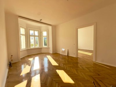Renovierter Altbautraum mit ca. 12m² Balkon und hochwertiger Ausstattung. Nähe Türkenschanzpark