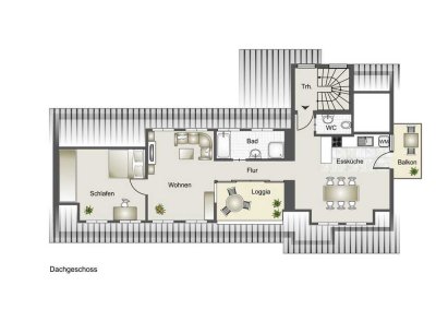 Attraktive vermietete Eigentumswohnung in ruhiger Lage