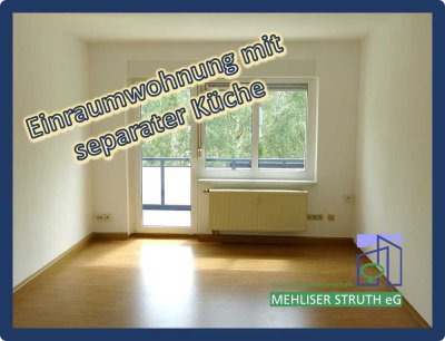 Einraumwohnung mit Einbauküche